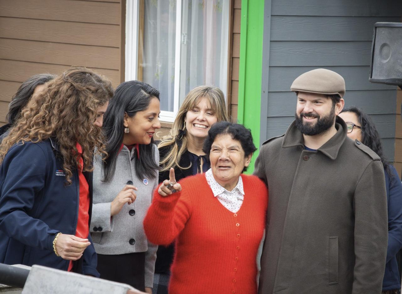 Presidente Boric y Subsecretaria Elgueta inauguran cuarto Centro Comunitario de Cuidados y 16 nuevas Viviendas Tuteladas en La Araucanía