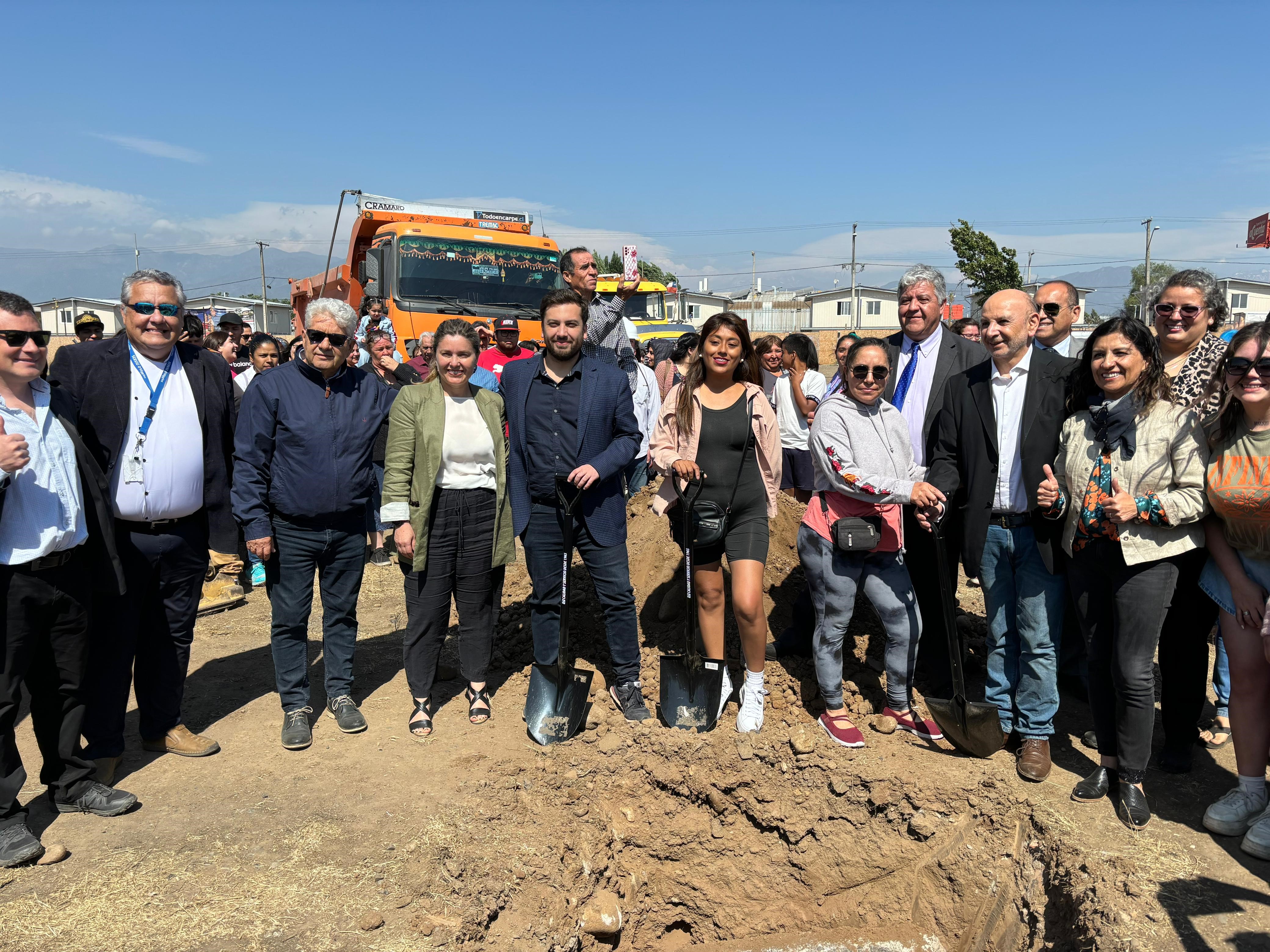 Subsecretaria de Vivienda y Urbanismo destaca avances del Plan de Emergencia en O’Higgins durante colocación de primera piedra del Condominio El Sol de Rancagua